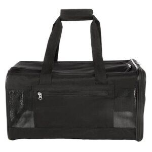 Easy Explorer Medium Guaranteed On-Board Travel Pet Carrier, Black